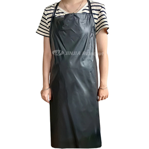 Aceite antiincrustante para adultos, resistente a productos químicos, matadero, agricultura, a prueba de agua, peluquero LARGO DE PVC, limpiador de lavado de coches, delantal para trabajadores - Product Image 6