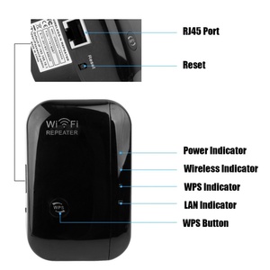 Extensor de Wifi inalámbrico de 2,4 Ghz de alta calidad, amplificador de repetidor, enrutador de red 802.11N/B/G, expansor de señal de 300Mbps - Product Image 5