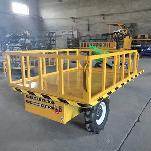 Tricycle électrique à plateau plat pour le transport de marchandises, capacité de charge de 300-400 kg, utilisation en usine, conception à carrosserie ouverte - Product Image 2