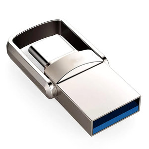 แฟลชไดรฟ์ USB 2.0 เมมโมรี่สติ๊ก ธัมบ์ไดรฟ์ แบบ Type C รุ่น Luxe พรีเมียม ตัวเรือนโลหะ แฟลชไดรฟ์ Type-C สำหรับ <span class=keywords><strong>iPhone</strong></span>/iPad/Android/PC - Product Image 2