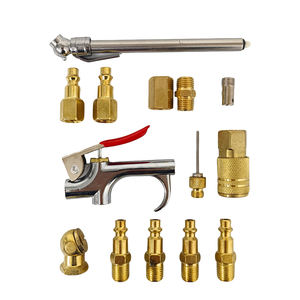 Kit de pistolet à air comprimé en métal de qualité industrielle, pistolet à air comprimé en alliage de zinc pour le nettoyage - Product Image 3