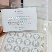 UOMEEI Poudre Magique Effet Miroir 12 Couleurs, Poudre Chrome Irisée Aurore Caméléon pour Ongles, Kit de Pigments Métalliques pour Nail Art