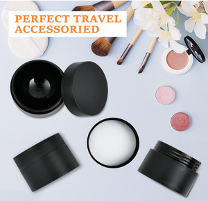 Salon de coiffure noir PET Pot cosmétique en plastique cheveux cire hydratant en plastique PET pot cosmétique pot de crème à raser - Product Image 5