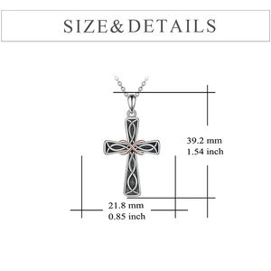 เซลติกปมโกศสร้อยคอไขว้กล่องเผาศพเครื่องประดับกล่องของขวัญที่ระลึกสแตนเลสไอริชของที่ระลึกสร้อยคอกล่องของขวัญ - Product Image 4