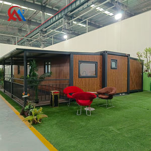 Maison modulaire personnalisable de 40 pieds avec 3 chambres et un salon, maisons préfabriquées, maison-conteneur moderne de luxe - Product Image 1