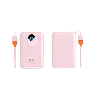 แบตเตอรี่สำรองแบบพกพาแม่เหล็ก Li-Polymer ชาร์จเร็ว Super Type-C 20W 22.5W รองรับการชาร์จไร้สาย พร้อมสายชาร์จ - Product Image 3