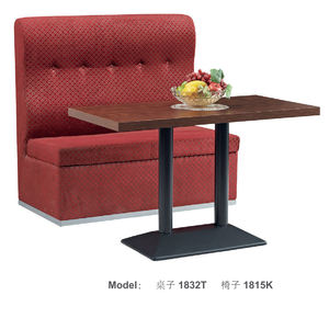 Personalizzato American Diner Restaurant Furniture Table Chair accogliente ristorante Booth set di mobili ristorante posti a sedere - Product Image 2