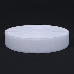 Ventes en gros de rubans auto-agrippants tissés non adhésifs pour machines à coudre, attaches pour vêtements, accessoires blancs, support OEM ODM - Product Image 3
