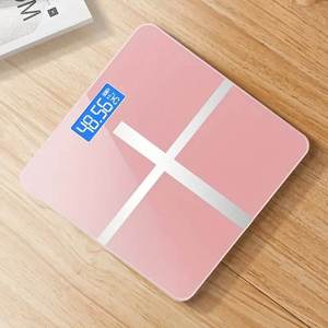 ميزان رقمي للرعاية الصحية للأم والطفل، ميزان حمام ذكي قابل للتخصيص مع شاشة LCD مضاءة - Product Image 5