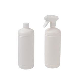 Botella de Plástico HDPE Certificada de 1000 ml, Opción Reciclada, Cuello 28 410, Personalizable al por Mayor, Plásticos de Alta Calidad TMP B831 BE - Product Image 1