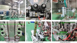 Tự động đa chức năng máy đóng gói chip Mì Bánh Bao thịt viên đậu mầm bún niêm phong thiết bị đóng gói - Product Image 4