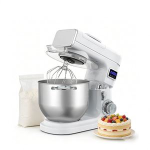 Nouvelle version améliorée du batteur sur socle électrique 1500W, bol mélangeur en acier inoxydable, <span class=keywords><strong>crochet</strong></span> pétrisseur, 6 vitesses, capacité de 7L pour un usage domestique - Product Image 3