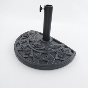 Base de parapluie demi-rond en PE - Product Image 1