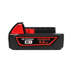 Batterie de remplacement haute performance victpower 18V 4000mAh, ignifuge, antidérapante, double protection, compatible avec les outils Milwaukee M18 - Product Image 1