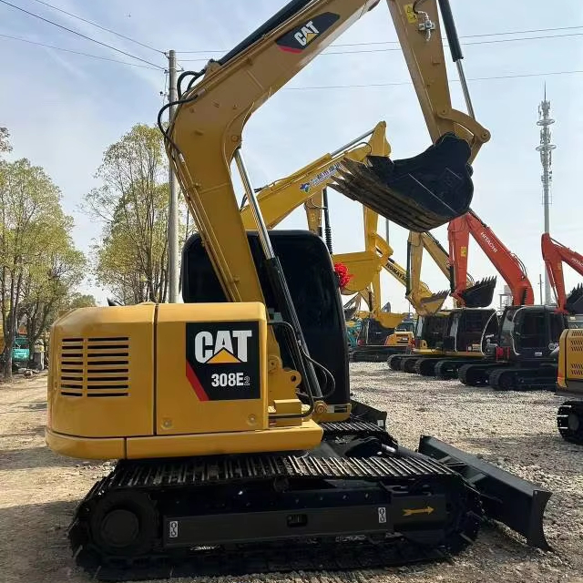 Экскаватор CAT 308, экскаватор CAT 308E 308E2 308C 308 307D 306 305,5 экскаватор, экскаватор CAT Mini 8 тонн землеройная машина горячая распродажа