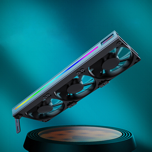 Enfriador de tres ventiladores para ordenador de escritorio, tarjeta gráfica de ordenador, tarjeta de vídeo para videojuegos, gran oferta - Product Image 2