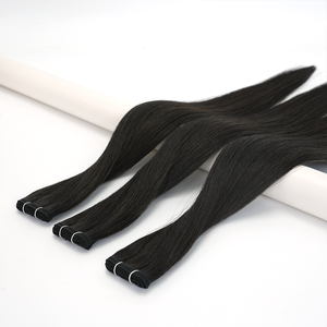 Extensiones de Cabello Humano Europeo Teñido en Color Marrón Balayage, Cutícula Intacta, Remy, Doble Trama a Máquina, 50g - Product Image 3