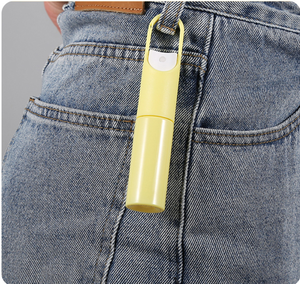 Flacon de parfum élégant givré avec crochet, atomiseur portable suspendu de 10 ml, petit flacon de voyage vide rechargeable à brume fine - Product Image 6