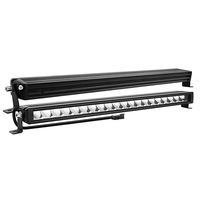 Barre lumineuse LED 23 pouces 60W à faisceau spot, étanche IP67, pour usage tout-terrain (camion/SUV/ATV/UTV/bateau), 12V, pour rénovation/amélioration, garantie 1 an