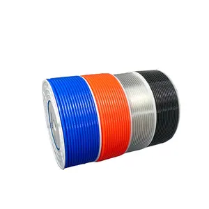 SOVE transparent Blue orange flexible high pressure temperature air compressor hose pipe industrial fittings polyurethane pneuma