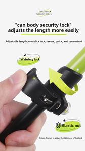 Bâtons de randonnée en fibre de carbone pour enfants, antidérapants, <span class=keywords><strong>ultra</strong></span>-légers, télescopiques, avec verrou de sécurité, béquilles, pour l'escalade, la randonnée, le camping, portables - Product Image 5