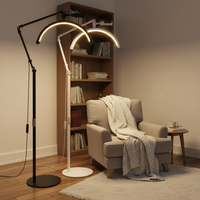 <strong>Best</strong> <strong>Selling</strong> Lash Tech Equipment for Eyelash <strong>Half</strong> <strong>Moon</strong> Lamp Eyelash Extension Lamp Beauty <strong>Lighting</strong> with Control Color