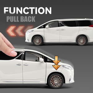 Cz 18062 với hộp MPV hợp kim 1/18 âm thanh ánh sáng kéo trở lại Lexus lm300 Mô hình xe bán buôn Diecast thu thập quà tặng dành cho người lớn kmm OEM/ODM - Product Image 3