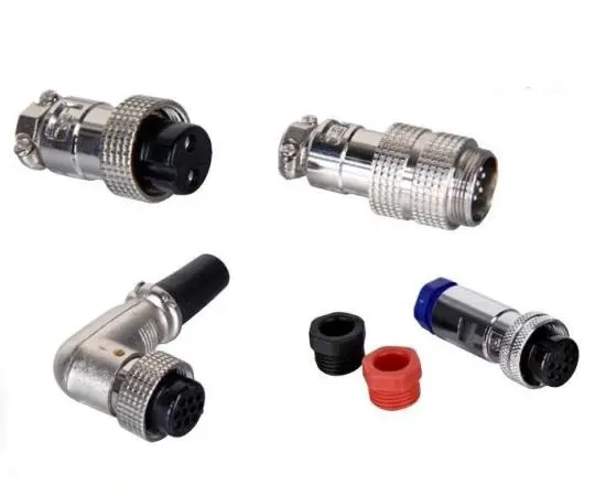 GX20 connector m20 4 pin electric wire power circular male female cable connector Metal Aviation connector