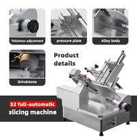 Machine à découper la viande congelée, microtome efficace pour jambon, porc, saucisses, bacon, fromage, agneau, bœuf