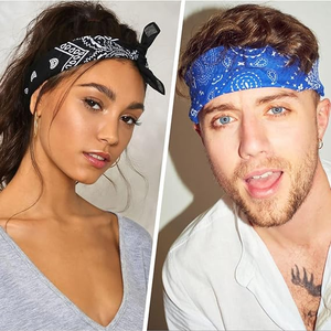 Bufanda de algodón al por mayor de alta calidad de fabricante, bufanda de Hop Hip, bufanda de cuello de baile callejero, bufanda <span class=keywords><strong>Bandana</strong></span> - Product Image 3