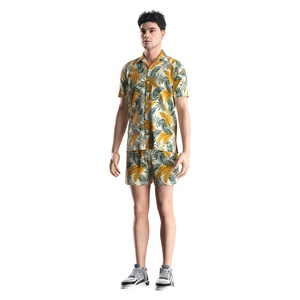 Chemise à manches courtes imprimée 3D hawaïenne, personnalisée, à séchage rapide, avec boutons et motif floral, pour l'été, vêtements de plage - Product Image 5