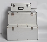 Taille personnalisée Trois Pièces En Aluminium Mécanicien-Réparateur D'instruments Boîte À Outils Pour Camions