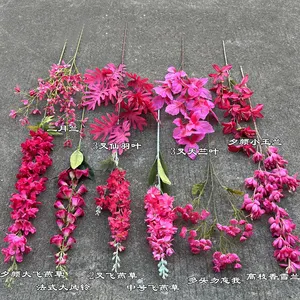 98 Style Rose Chaud Fleur Artificielle En Gros Fleurs De Soie pour La Décoration Intérieure Fleurs Décoratives