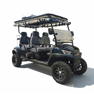 En promotion : Voiturette de golf électrique 4 places, prix compétitif, voiturettes de golf chinoises à essence à vendre - Product Image 3