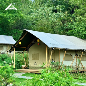 Tienda Safari más vendida, tienda Safari prefabricada, Glamping, tiendas de campañ<span class=keywords><strong>a</strong></span> de lona de lujo - Product Image 3