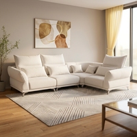Canapé modulaire sectionnel moderne en tissu, canapé d'angle pour salon, meubles de salon, service OEM ODM personnalisé