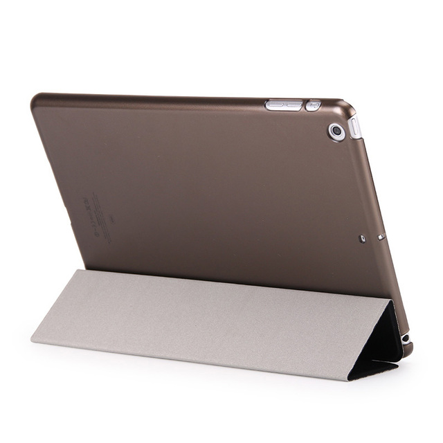 iPad Mini 4/5 7.9 Inch Hard PC Back Shockproof Case with Stand Auto-sleep Magnetic Four Corner Wrapped PU Leather Design