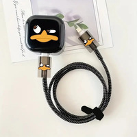 Chargeur de téléphone TPU 20W toutes versions US UK, câble de protection