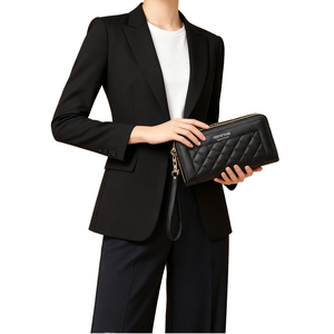 Portafogli da <span class=keywords><strong>Donna</strong></span> Lunghi in Pelle di Lusso di Design Premium dei Produttori di Tendenza 2024 <span class=keywords><strong>Porta</strong></span> <span class=keywords><strong>Carte</strong></span> e Soldi - Product Image 6