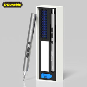 Venta caliente 28 1 Mini juego de destornilladores eléctricos portátiles 350mAh batería de litio destornillador de energía inalámbrico <span class=keywords><strong>luz</strong></span> de trabajo LED para bricolaje - Product Image 2