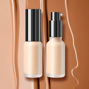 SF49 Beauty Face Base Maquillaje personalizado Etiqueta privada Mineral Cosmético Larga duración Impermeable Cobertura completa Base líquida - Product Image 1