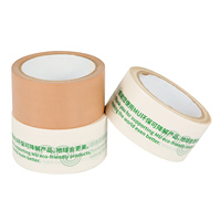 Gekleurde Transparante Enkelzijdig 48Mm Kartonnen Verpakkingen Cinta De Embalaje Bopp Jumbo Roll