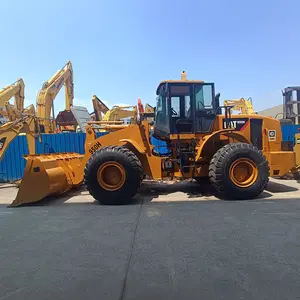 Hot Bán Nhanh Chóng Vận Chuyển Cao Hiệu Quả Hoạt Động Sử Dụng Sâu Bướm 950H Backhoe Bánh Xe Tải Sử Dụng Động Cơ Máy Xúc Nhanh Chóng Vận Chuyển