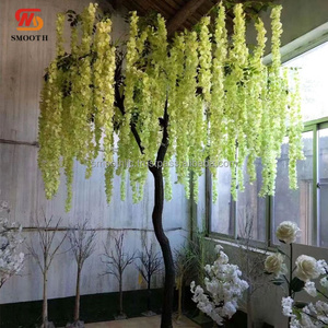 NUEVO y Popular Árbol Artificial Colgante de Glicinia Rosa de 1.2 m de Altura para Centro de Mesa de Boda - Product Image 3