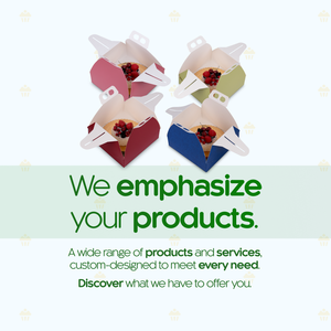 Plateaux carrés en carton cannelé stratifié des deux côtés côté supérieur or côté inférieur noir taille 28x28 cm - Product Image 4