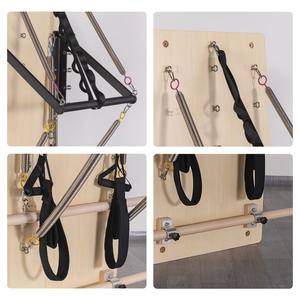 Attrezzatura Personalizzata per Studio <span class=keywords><strong>Yoga</strong></span> e Fitness, Grande Scala Pilates in Legno d'Acero da Parete per Allenamento Privato e Modellamento Corporeo - Product Image 3