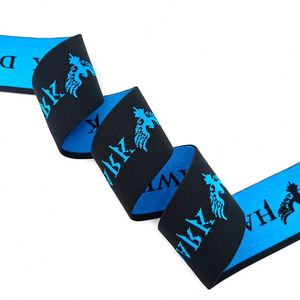 Factory Offers Customized Eagle Pattern Color Jacquard Nylon <b>Webbing</b> Elastic for Leggings and Casual Pants Waist - Product Image 4