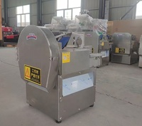 Snijmachine Verstelbare Dikte Automatische Peterselie Groentesnijmachine Bladstengel Sla Groentesnijmachine