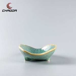 Assiettes de <span class=keywords><strong>service</strong></span> ovales en céramique peu profondes italiennes en porcelaine pour salade de poisson Design unique de style nordique pour restaurant - Product Image 5