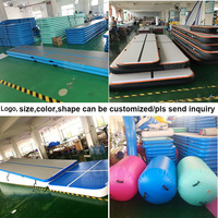 Tapis de gymnastique gonflable Airtrack pas cher de 3m, 4m, 5m, 6m, 8m, 10m, 12m, 15m pour la gymnastique